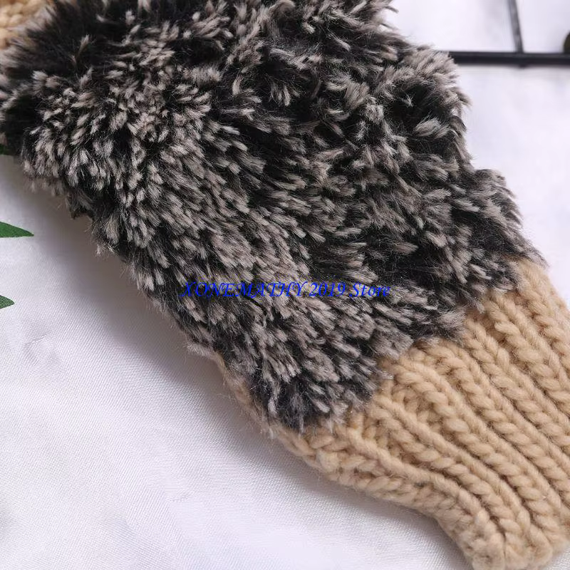 F42F – gants hérisson pour femmes filles