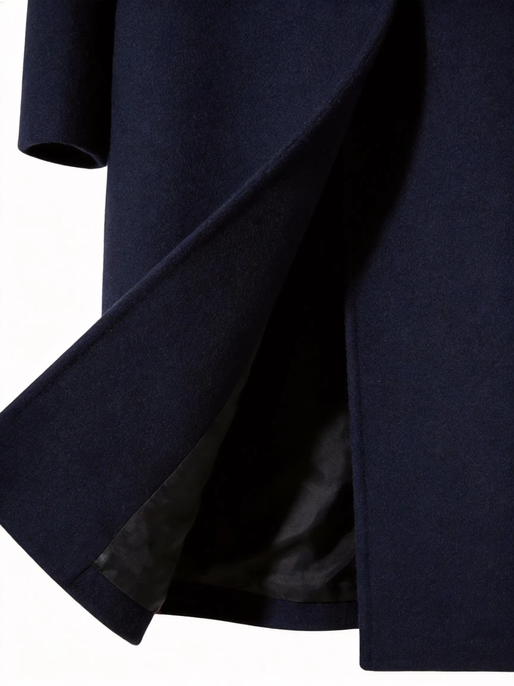 Manteau long pour homme, style britannique, coupe-vent, longueur genou, col classique, double boutonnage, design haut de gamme, printemps-automne