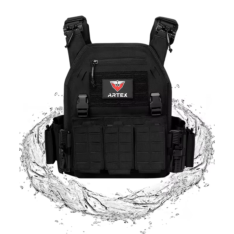 Gilet tactique porte-plaque de chasse en plein air, gilet de protection réglable, équipement de Combat Airsoft