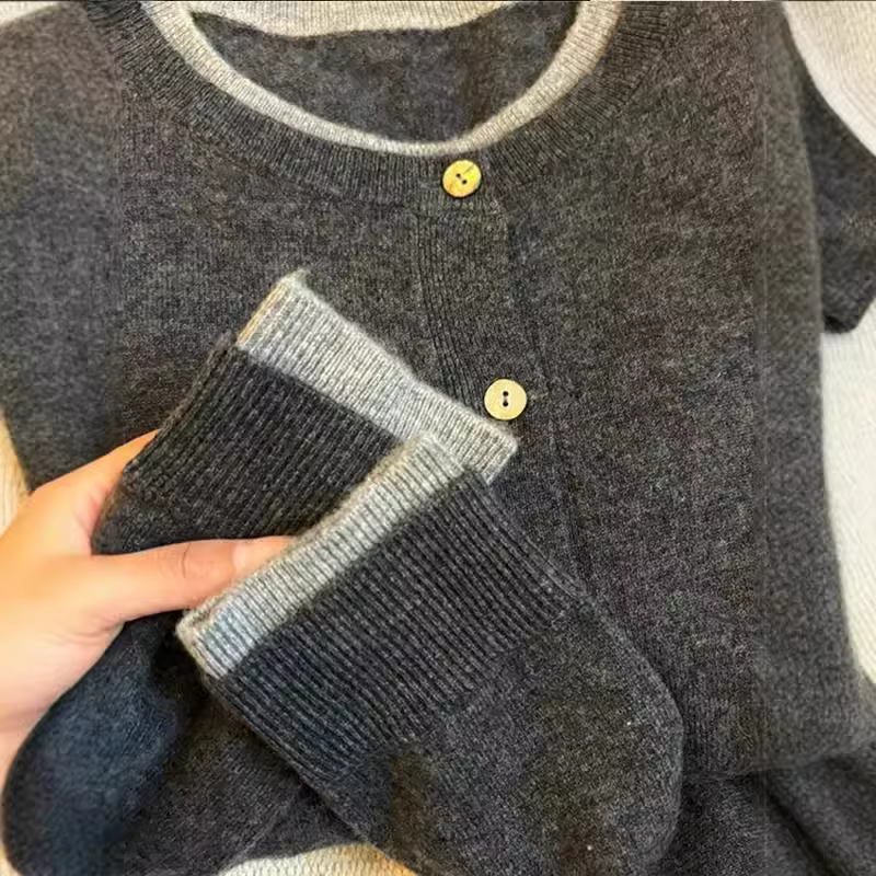 Cardigan tricoté pour femme