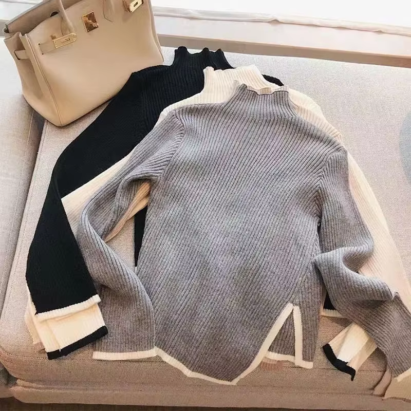 Lucyever – pull et pull à col roulé pour femme