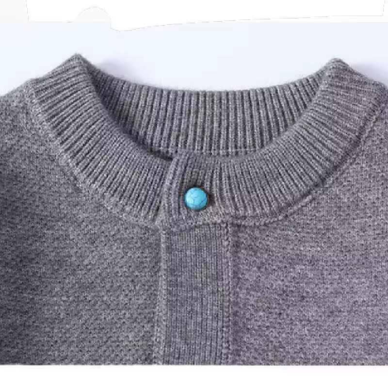 Cardigan en tricot pour hommes, Style court, pull décontracté, coupe régulière, ouvert sur le devant, pour un usage quotidien, automne