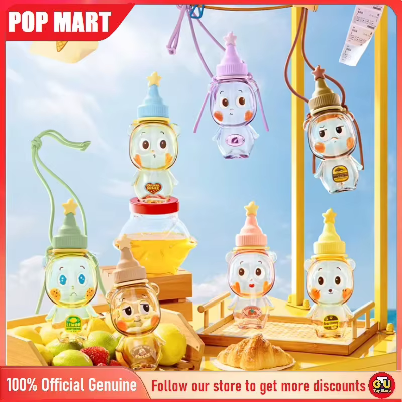 POP MART Twinkle Twinkle Créez Votre Goût – Boîte Mystère – Gobelet Portable Transparent – Tasse de Voyage Extérieure – Cadeau de Collection