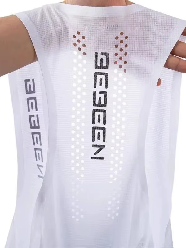 Nouvelle veste de course professionnelle d'été pour hommes, en maille respirante à séchage rapide, pour le marathon et l'athlétisme