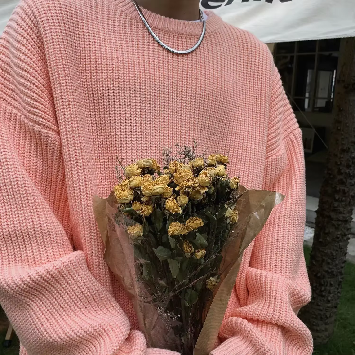 Pull tricoté à col rond pour hommes, pull coréen épais, vêtements d'automne et d'hiver, nouveau, 2025