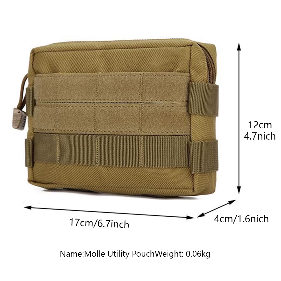 Sac de rangement pour accessoires multifonctionnels, divers sacs pouvant être accrochés sur le dessus du gilet d'extérieur, ceinture de sac à dos d'extérieur