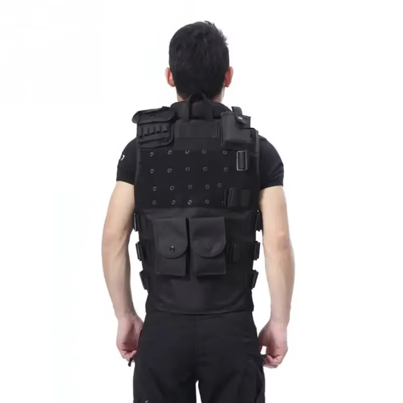 Équipement de protection pour la chasse, DulglaUnisex, Glaçage noir, CS, Paintball, Molle, Randonnée, Haute qualité