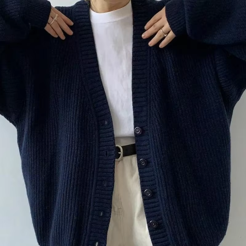 Pull bleu marine pour femme