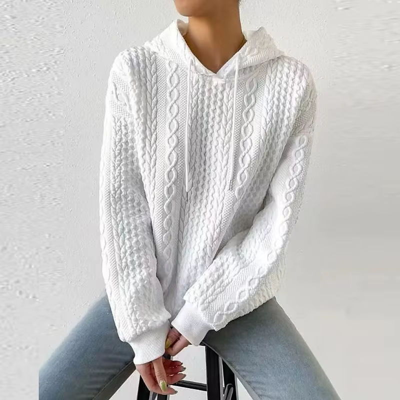 Sweat-shirt à manches longues pour femme