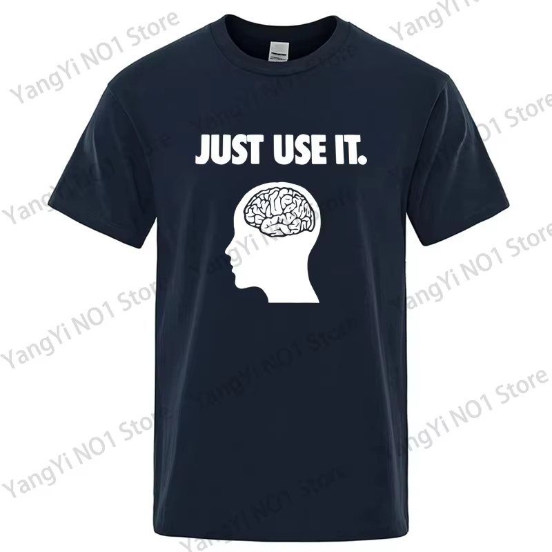 T-shirt pour homme de haute qualité, design amusant et tendance, impression décontractée, col rond, t-shirt cool pour homme, t-shirts hip-hop