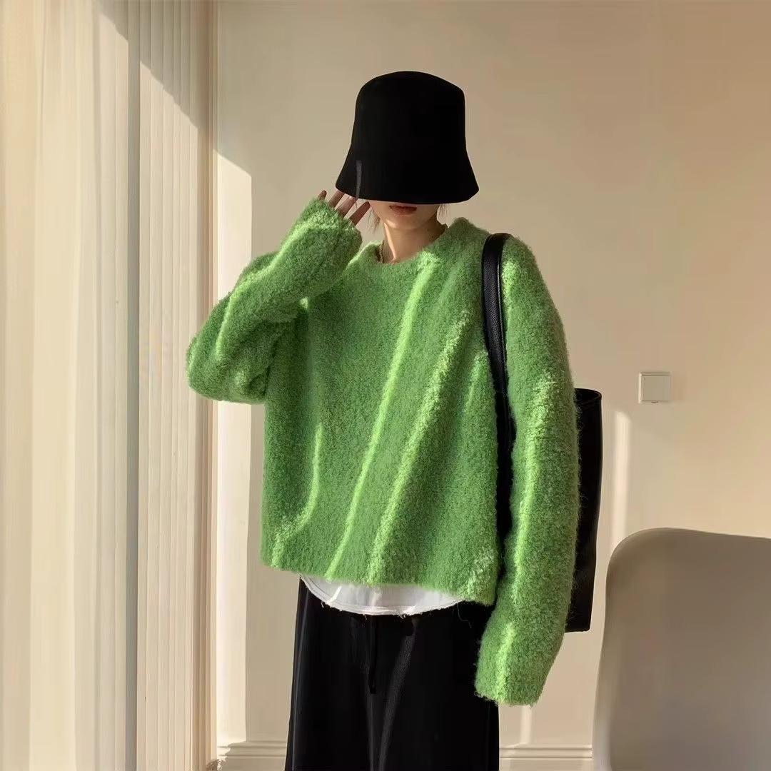 2025 automne et hiver pull col rond