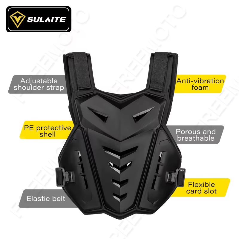 Armure corporelle de Motocross, veste de Moto, gilet de Moto, protection arrière de la poitrine, équipement de protection pour vélo tout-terrain
