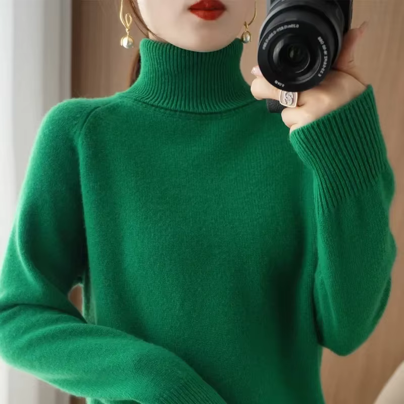 Pull en cachemire et laine pour femme