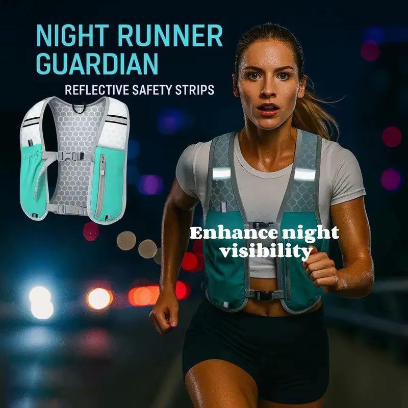 Gilet d'hydratation pour la course à pied pour femmes et hommes, sac à dos respirant résistant à l'eau, course à pied, randonnée, cyclisme, trail, marathons