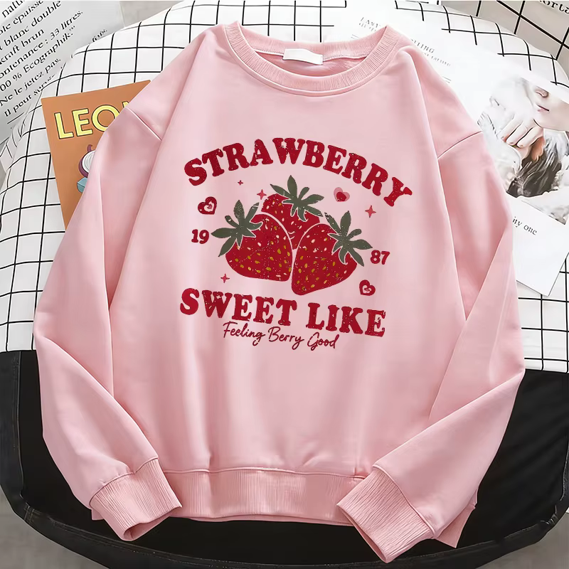 Sweat-shirt à capuche uni pour femme