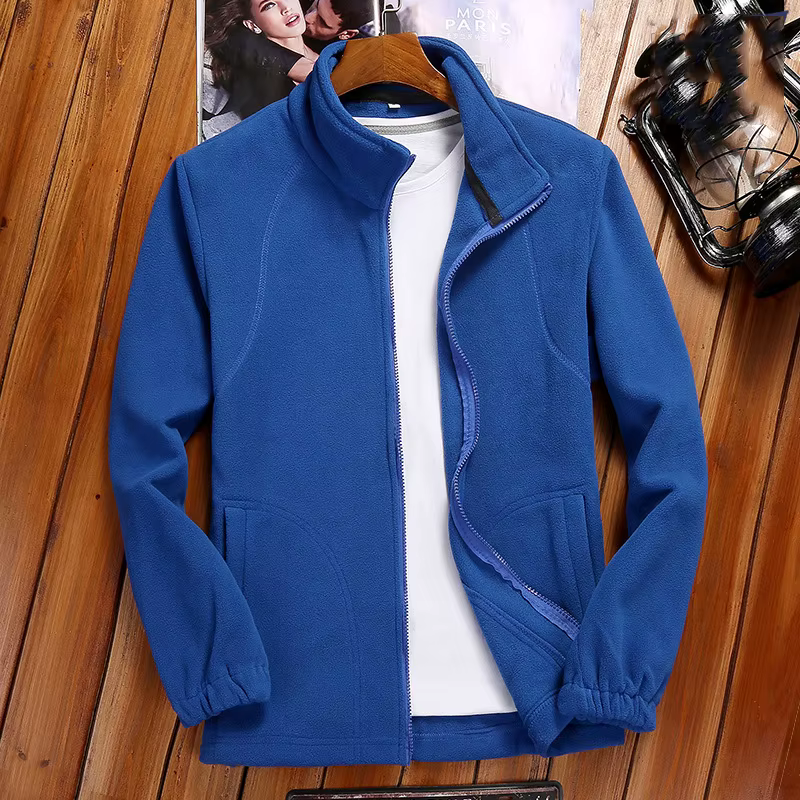 Cardigan multicolore à fermeture éclair pour femmes