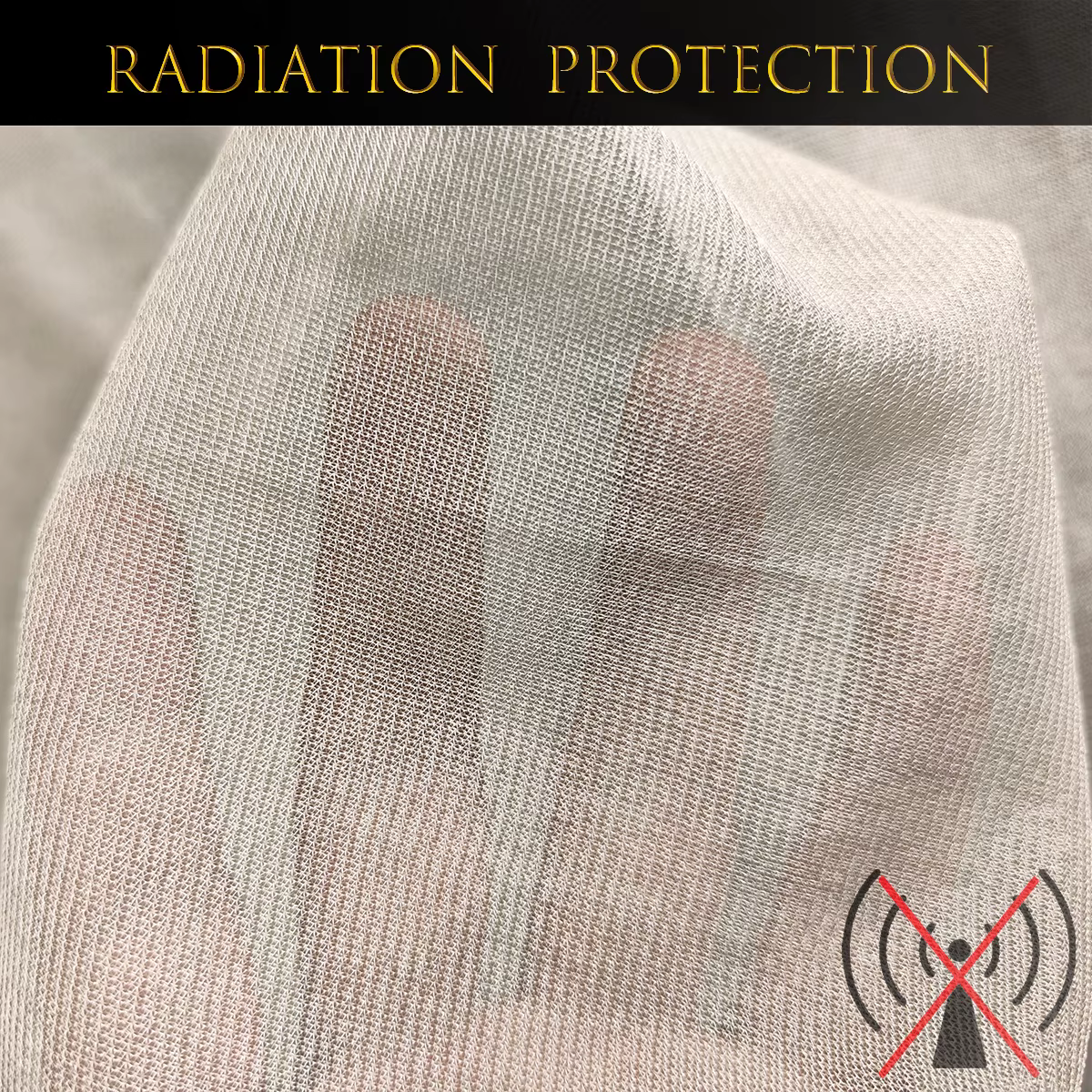 Réduisez les EMF avec le tissu en fibre d'argent pur, protégez votre environnement des radiations WiFi, des compteurs intelligents et des signaux des antennes cellulaires.