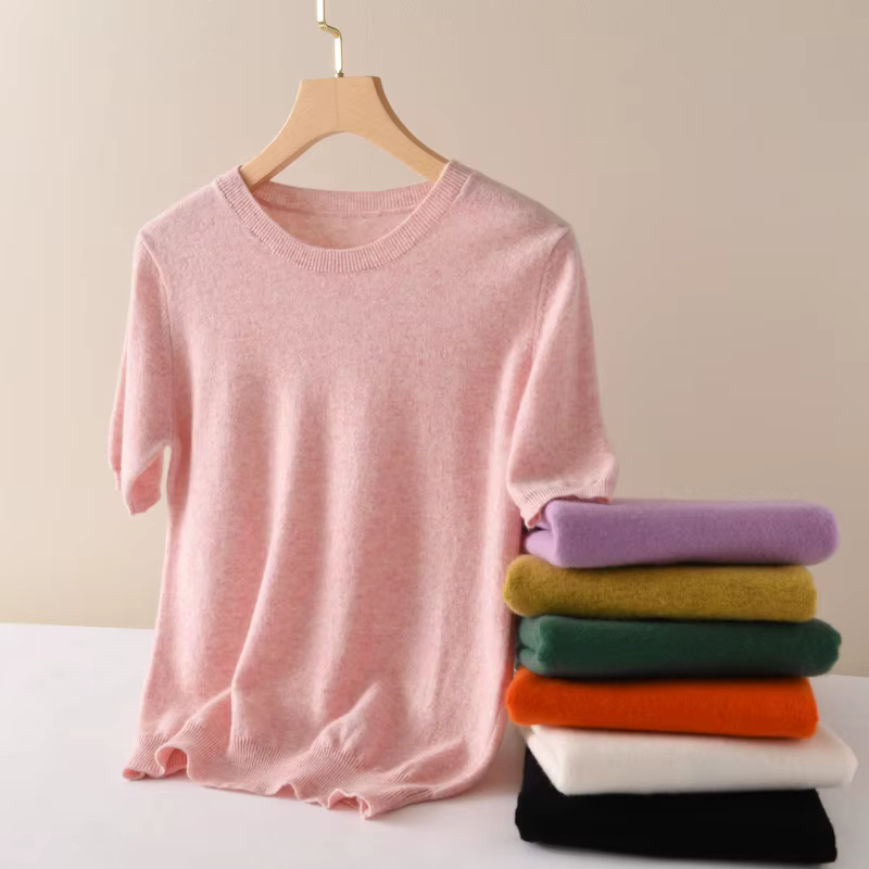 Pull en laine mérinos femme col rond ample pour toutes les saisons et occasions festives