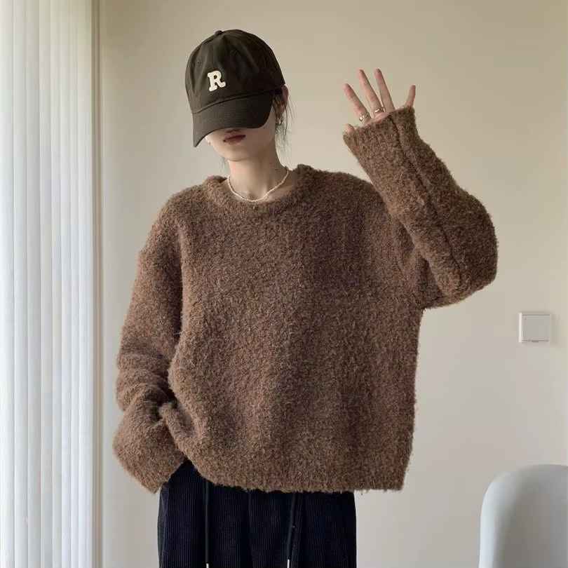2025 automne et hiver pull col rond