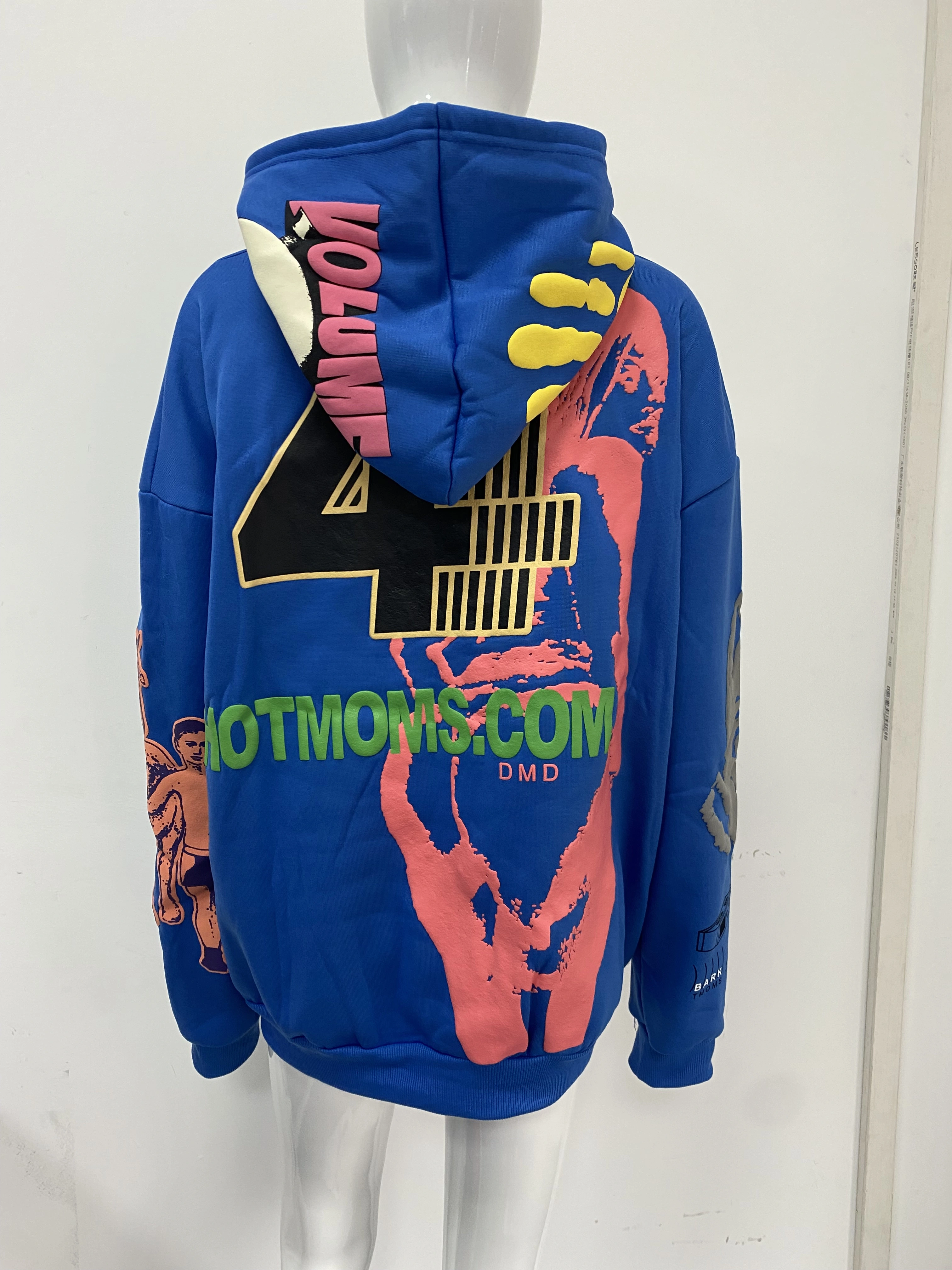 Sweat-shirt à capuche personnalisé style graffiti, ample et polyvalent, style couple, vêtements esthétiques, style streetwear