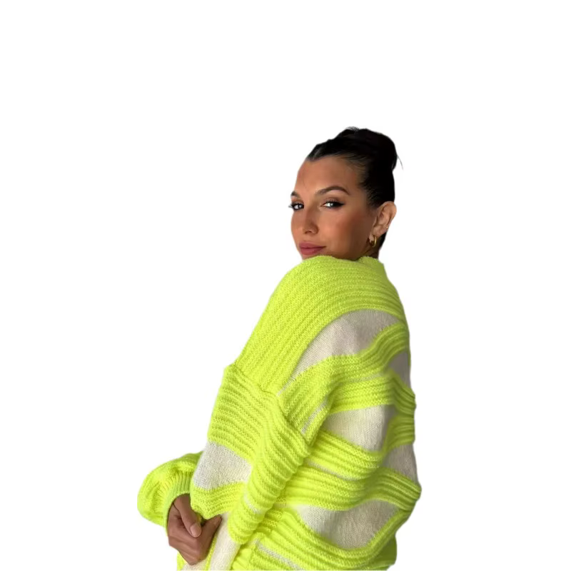 Pull à col rond pour femme