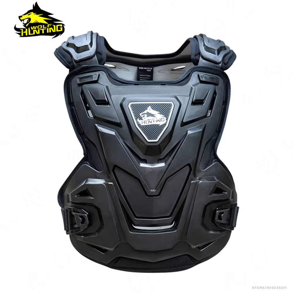 Armure corporelle de Motocross, veste de moto, gilet d'armure, intérieur et extérieur, protection de poitrine Anti-chute, équipement de protection pour vélo tout-terrain