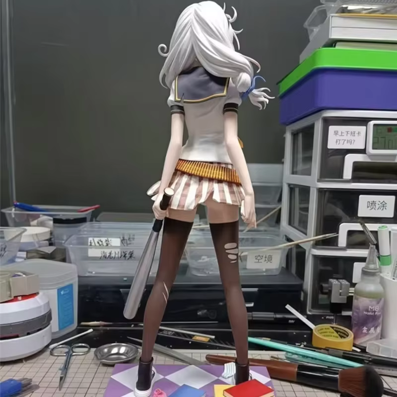 Figurines Honkai Impact 3 Kiana Kaslana, figurines kawaii, périphériques de jeu, collection de modèles de statues, décorations de bureau, jouets, cadeau d'anniversaire