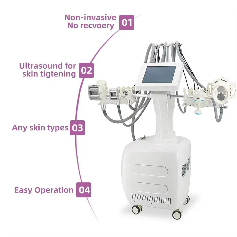 Appareil multifonctionnel VELABODY SHAPE V10 pour le remodelage corporel, la cavitation, l'élimination de la cellulite et des graisses, le soin des yeux et la perte de poids