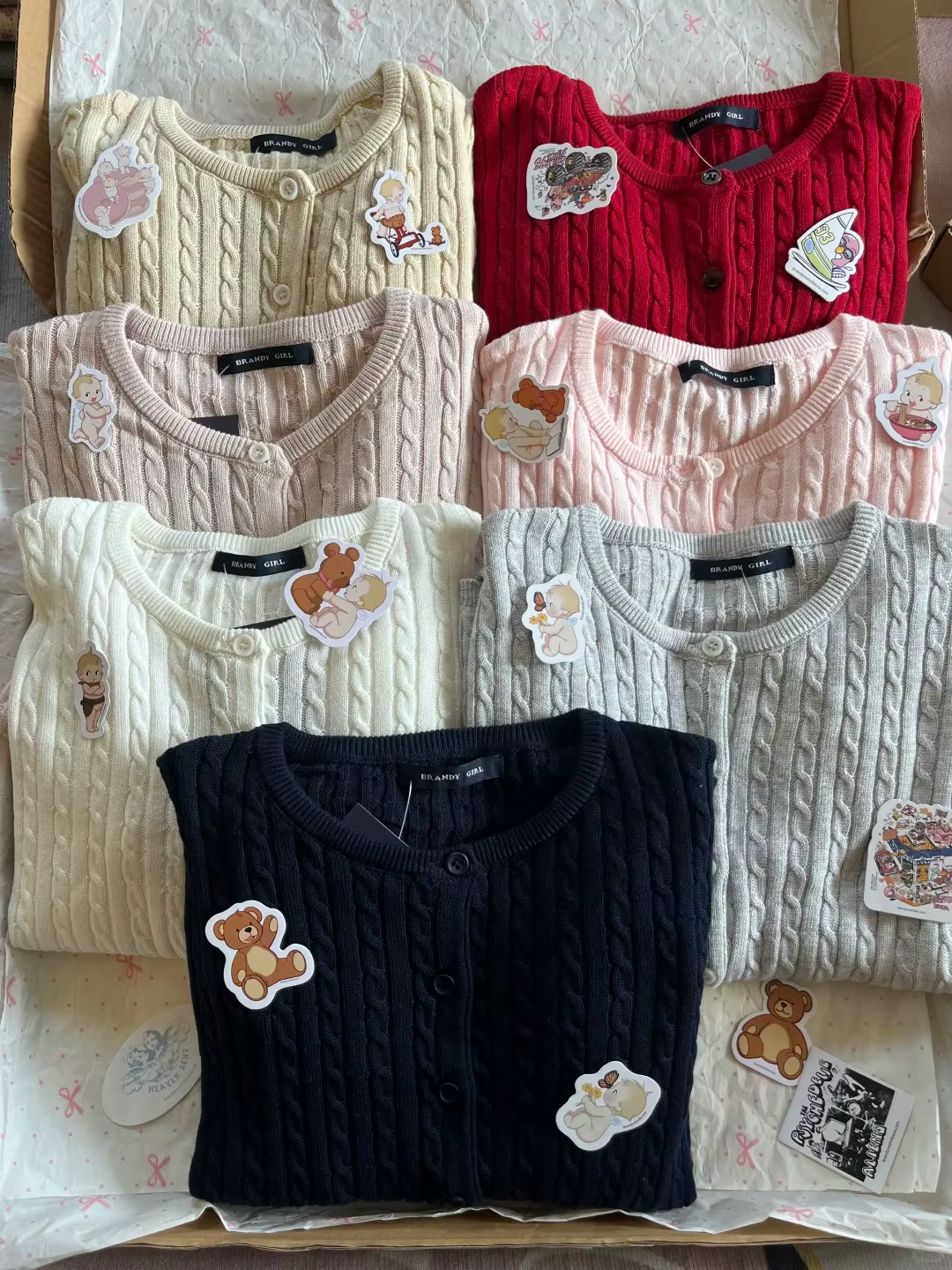 Cardigan Brun En Coton Femme Style Y2K Chic Et Décontracté Pour Femmes Occasions Spéciales