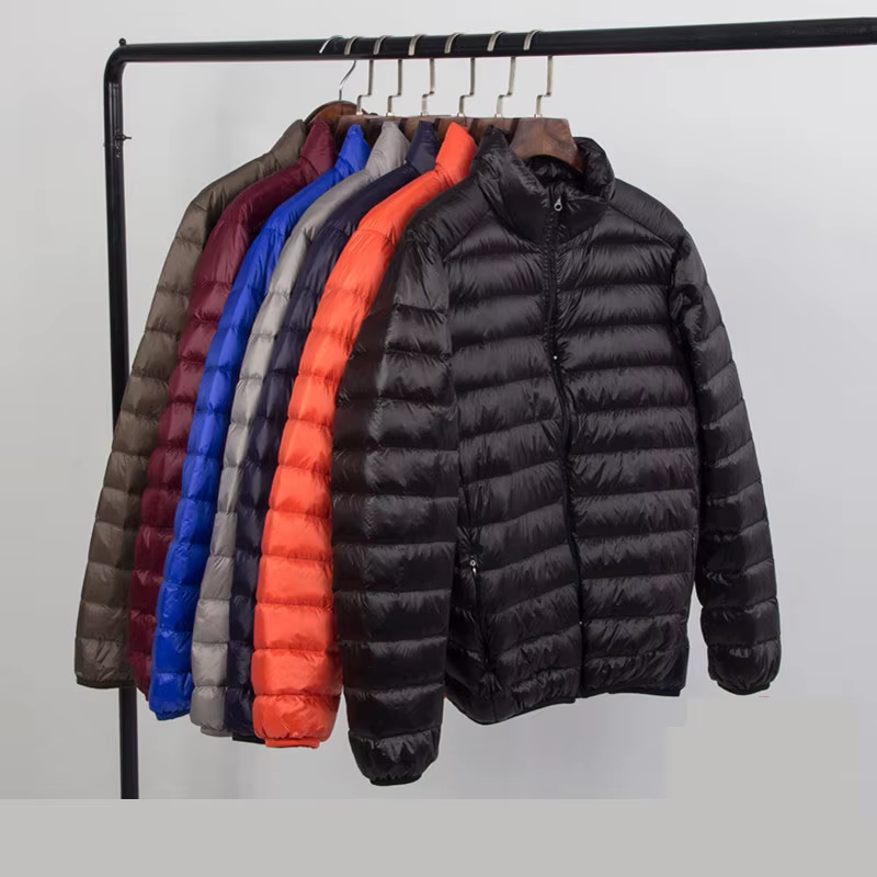 Nouveau automne et hiver doudoune hommes mode à capuche Super léger chaud mince manteau doudoune hommes manteau
