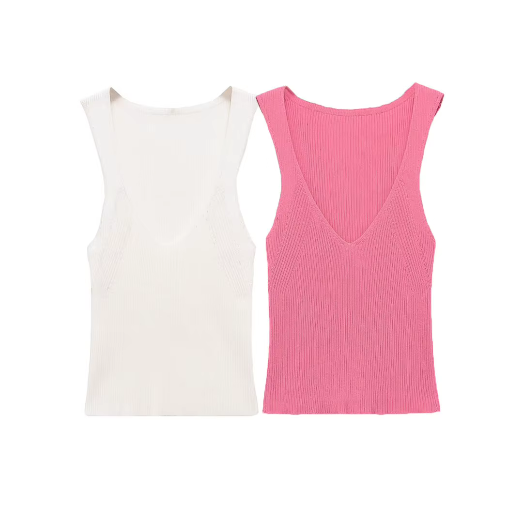 Gilet tricoté pour femme