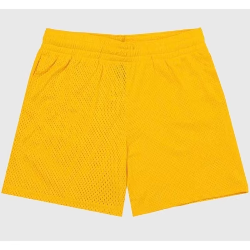 Short de base en maille, short de Fitness musculaire, respirant, à séchage rapide, pour sport, basket-ball, course à pied, sans Logo, short en maille pour gymnastique