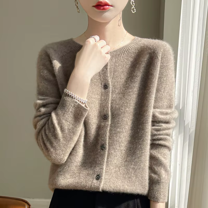 Pull en laine mérinos 100% pour femme