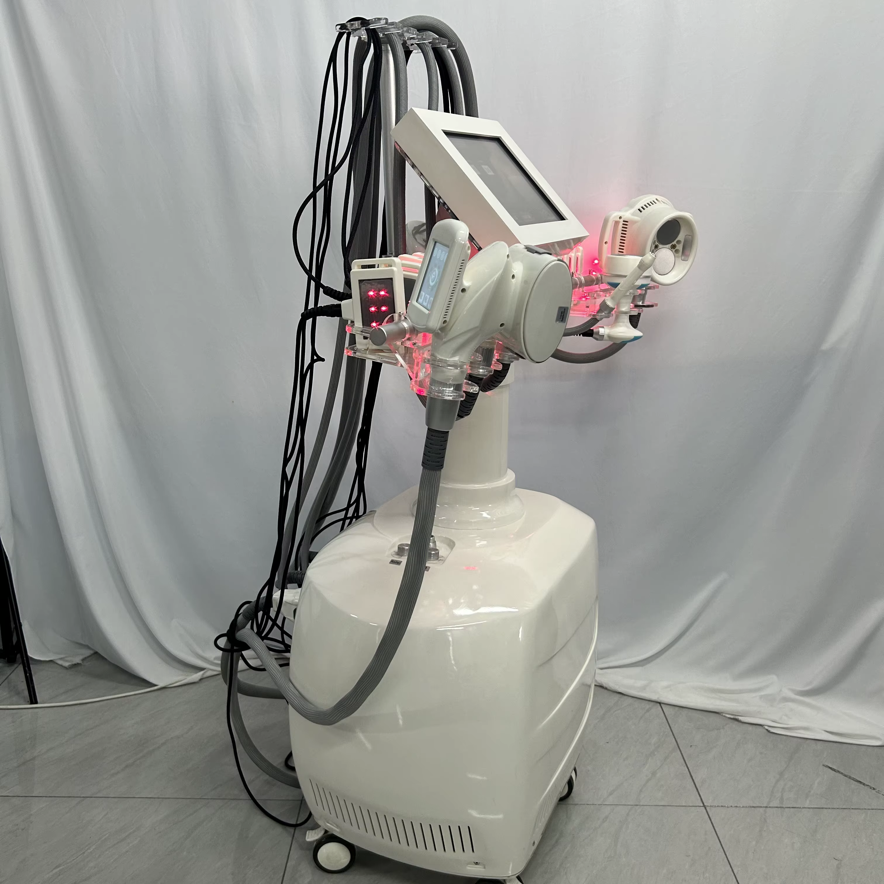Appareil multifonctionnel VELABODY SHAPE V10 pour le remodelage corporel, la cavitation, l'élimination de la cellulite et des graisses, le soin des yeux et la perte de poids