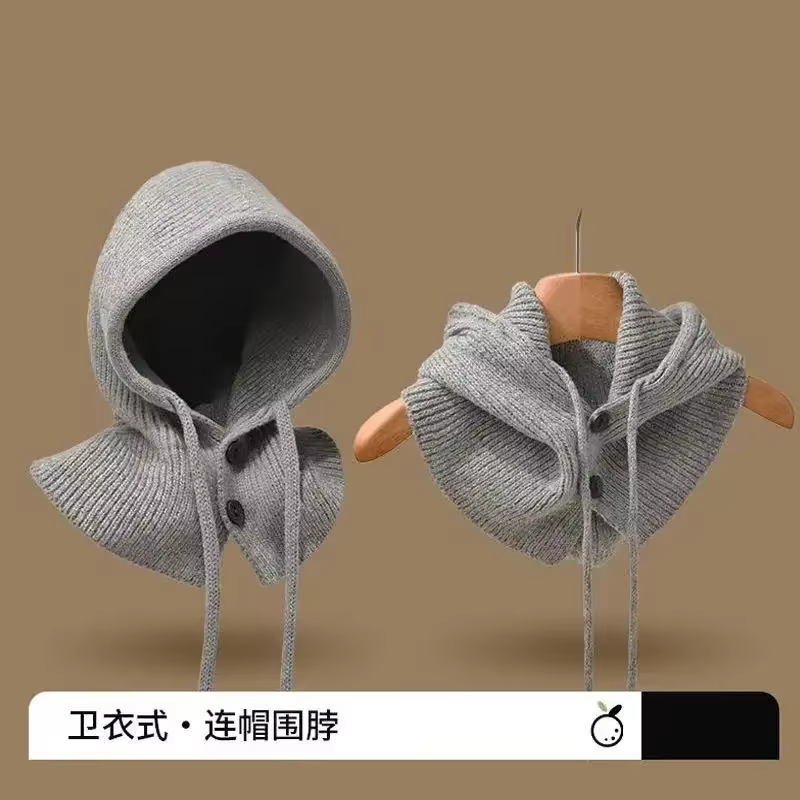 Bonnet cagoule pour femme