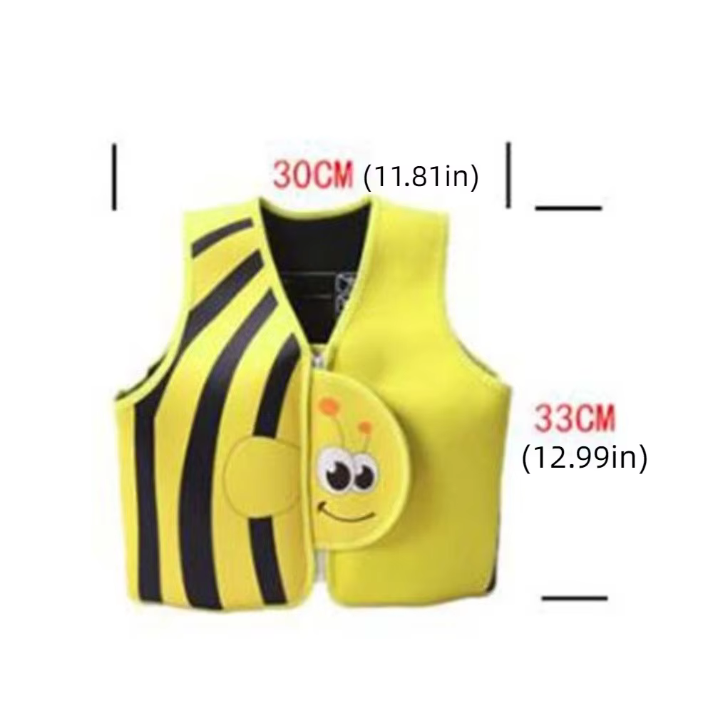 Gilet de flottabilité pour enfant anti-chute, anti-basculement, stable, pour bébé, motif dessin animé, réglable, pour jeux aquatiques