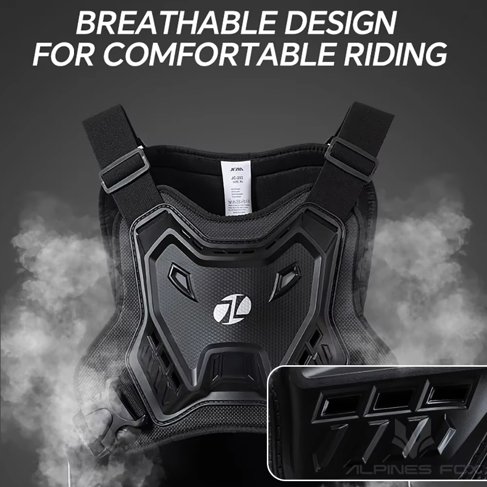 Blouson de protection pour motocross, gilet de moto tout-terrain, protection dorsale et thoracique pour motocross, équipement de protection pour moto tout-terrain