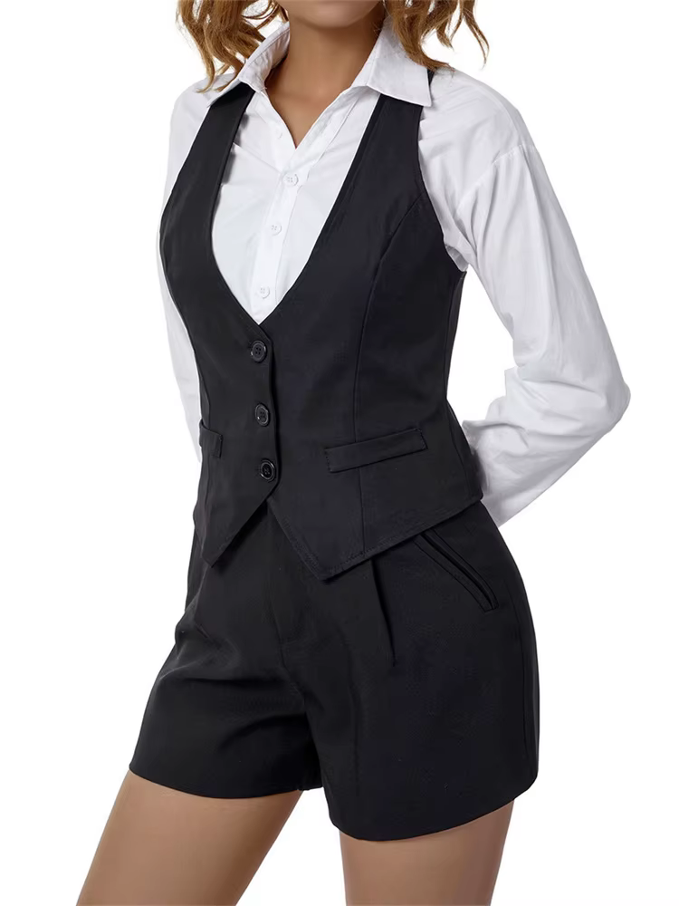 Gilet Vintage sans manches pour femmes