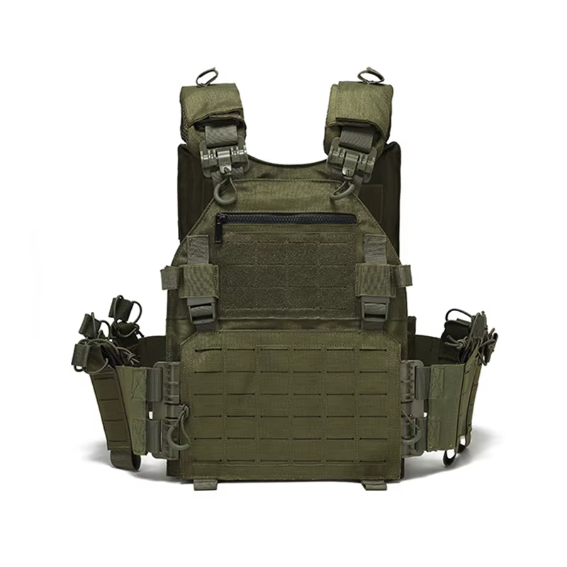 Gilet d'entraînement en plein air pour hommes, gilet de Combat tactique léger, à dégagement rapide, multifonctionnel, résistant à l'usure, coupe Laser