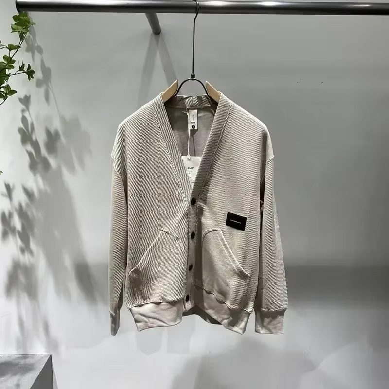 Vêtements pour hommes icône col en V Cardigan pull en tricot homme avec poches pulls hauts produits les plus vendus 2025 nouveau dans les tricots A X