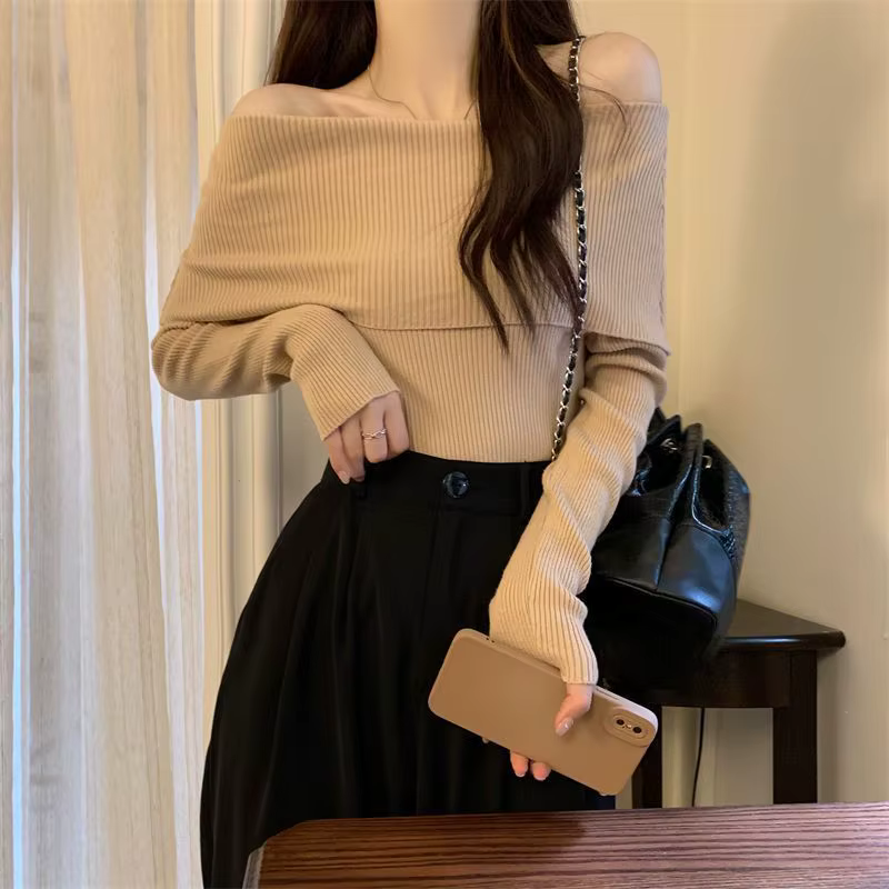 Pull en tricot pour femmes
