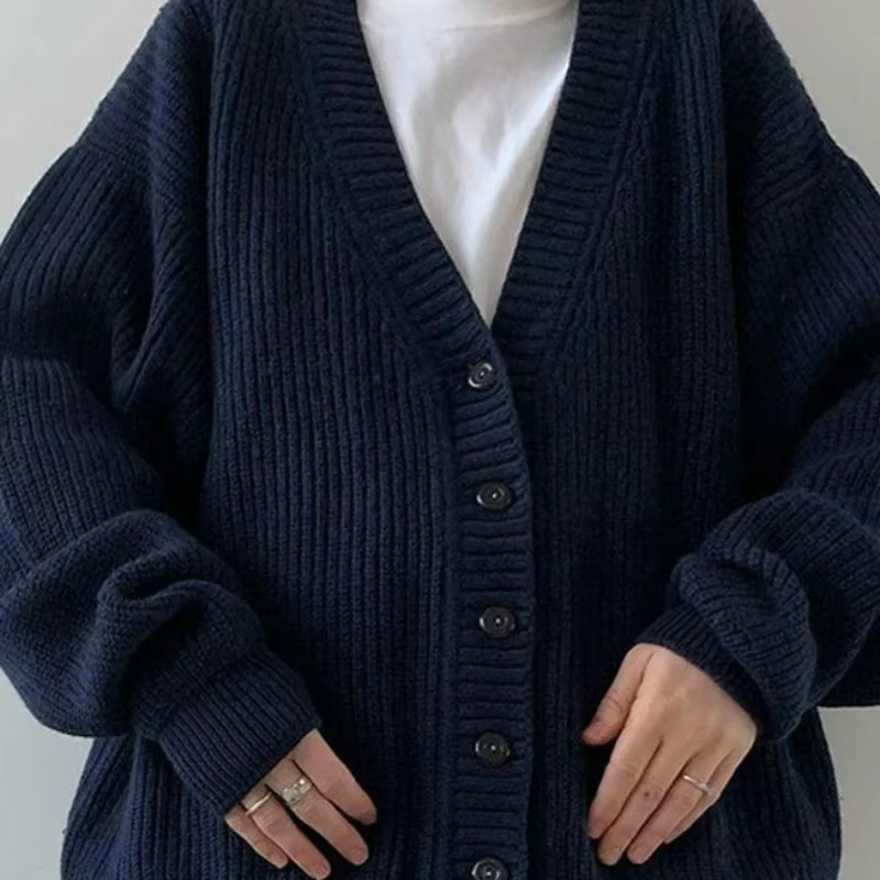 Pull bleu marine pour femme
