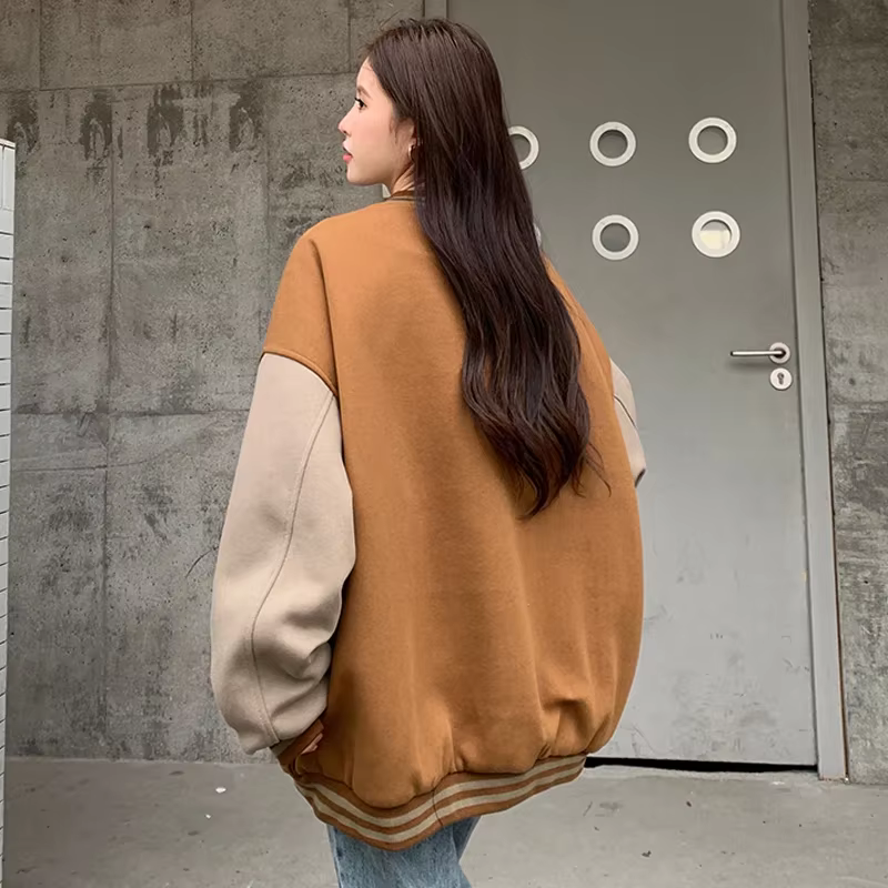 Veste de Baseball Vintage américaine pour femmes