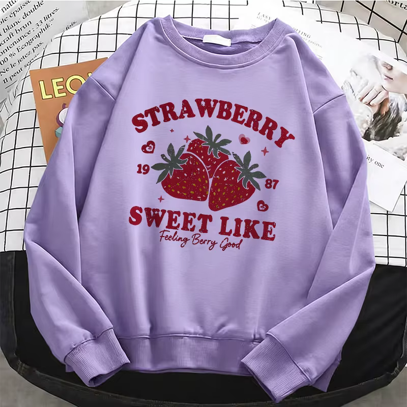 Sweat-shirt à capuche uni pour femme