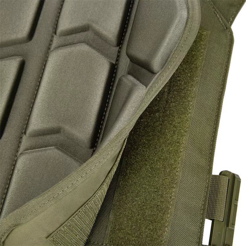 Rembourrage de gilet tactique – Coussinets EVA absorbant les chocs avant et arrière, maille respirante Anti-frottement, humidité, durables pour la chasse