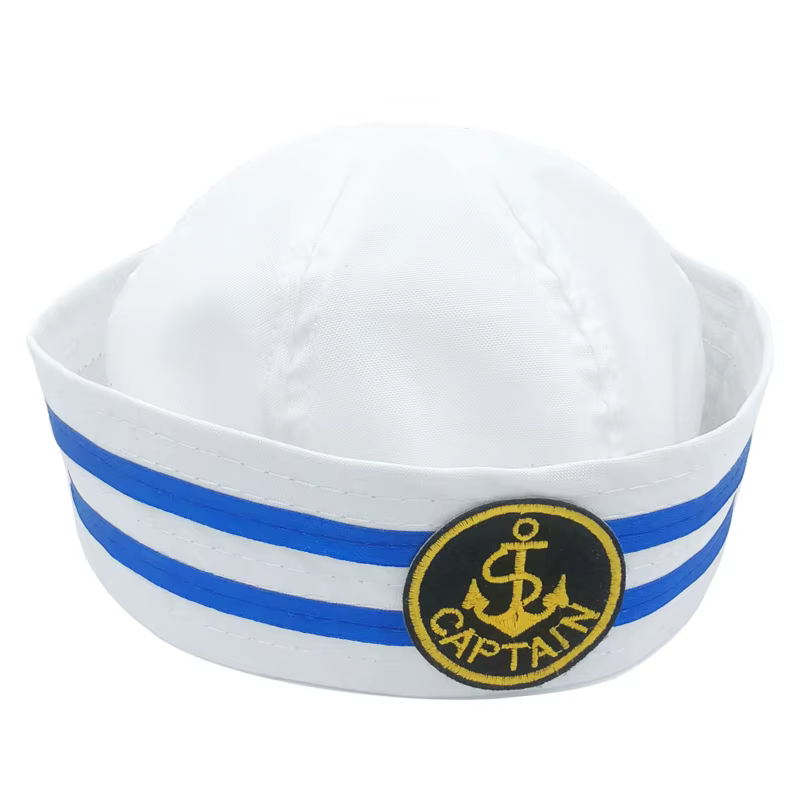 Chapeau De marin Scène Casquette Marin Marine Chapeau Accessoire Déguisement