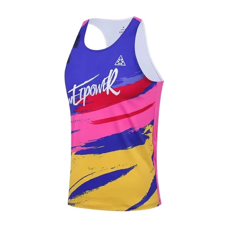 Gilets de course Marathon, T-shirts de course de sport professionnel d'été pour hommes et femmes, vêtements de fitness à séchage rapide pour basket-ball