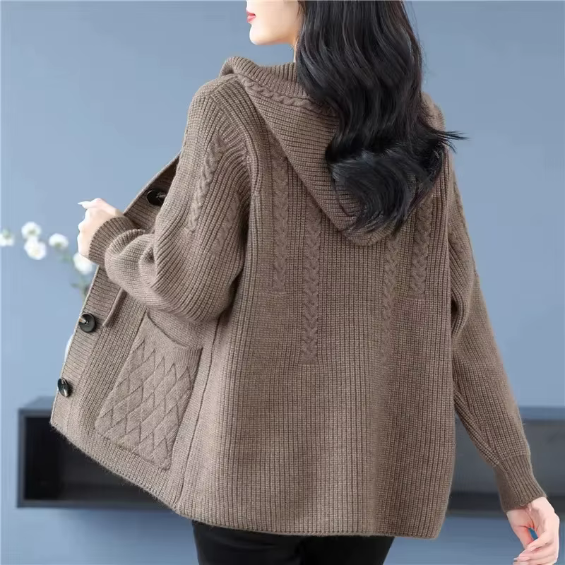 Cardigan tricoté pour femme