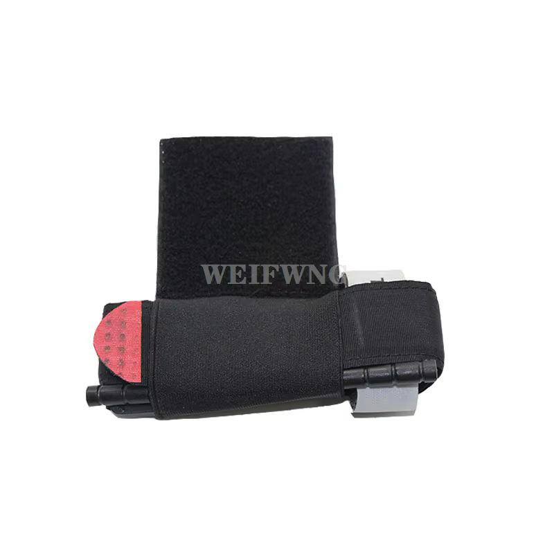 Support de garrot élastique tactique, pochette EDC, porte-plaque, plate-forme de poitrine, gilet, ceinture, sac à outils de survie, support de rangement sécurisé