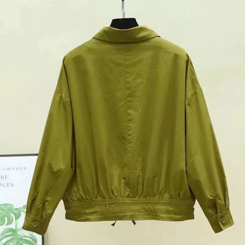Cardigan à boutons à la mode, chemise polyvalente, manches longues, couleur unie, haut décontracté